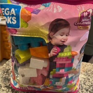 Mega bloks blocks PINK Construction Set - Multicolor